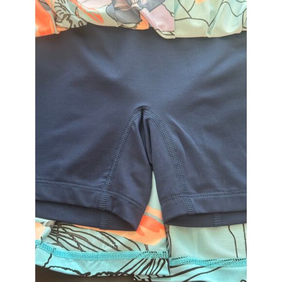 New ~ JAMIE SADOCK ~ Ikebana Print Pleated Skort Size 6 - Picture 7 of 7